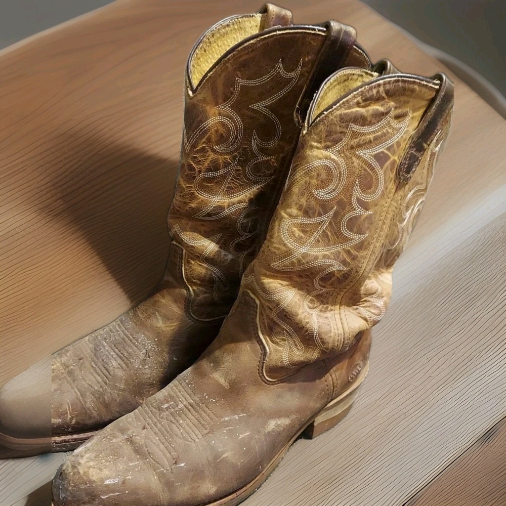 Double H Men's Dylan 12" Soft Toe Western Boots 10 D Made In USA DH1552 Cowboy